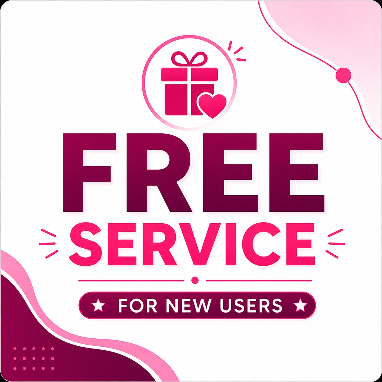 Free Service For New Users