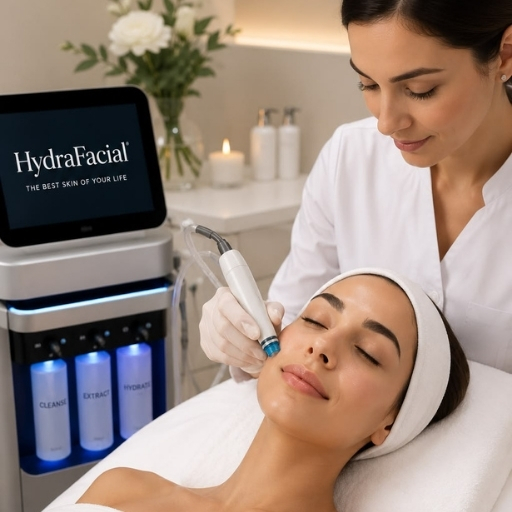 Women Hydra Facial