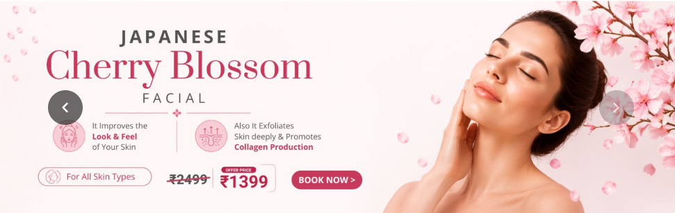 Japanese Cherry Blossom Facial
