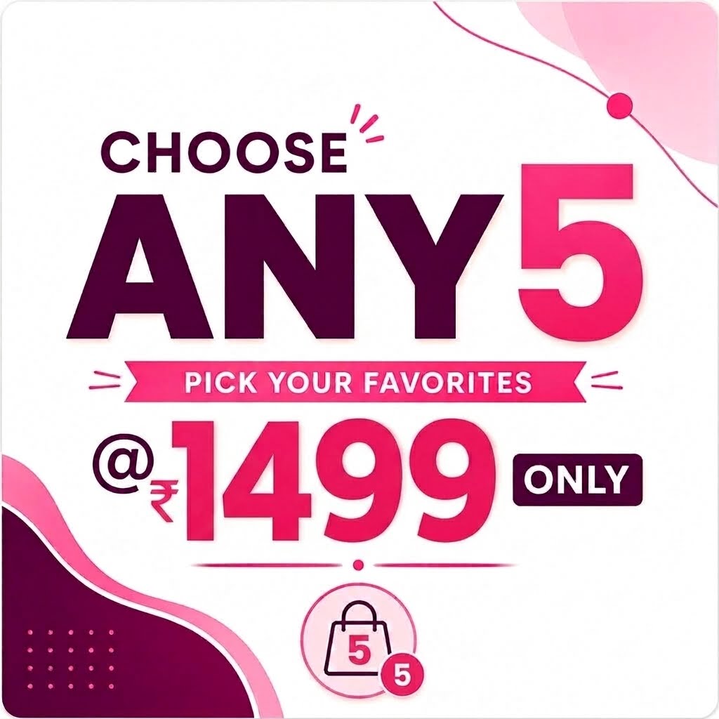 Choose any 5 @1499