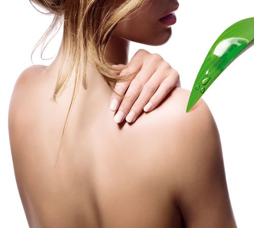Half Back - Normal AloeVera Wax